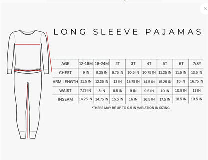 Claus Long Sleeve Pajamas