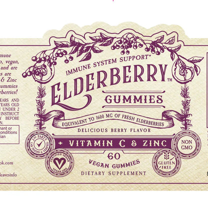 Elderberry Gummies with Zinc + Vitamin C