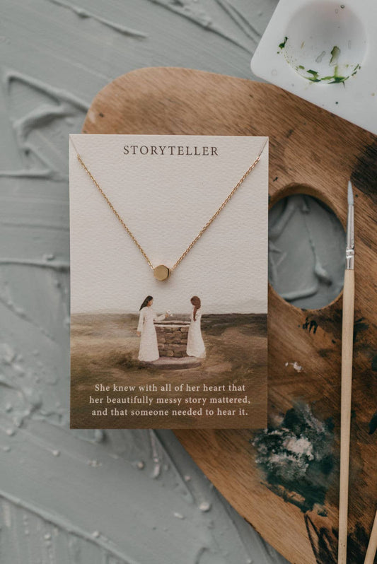 Story Teller| Christian Necklace | Romans